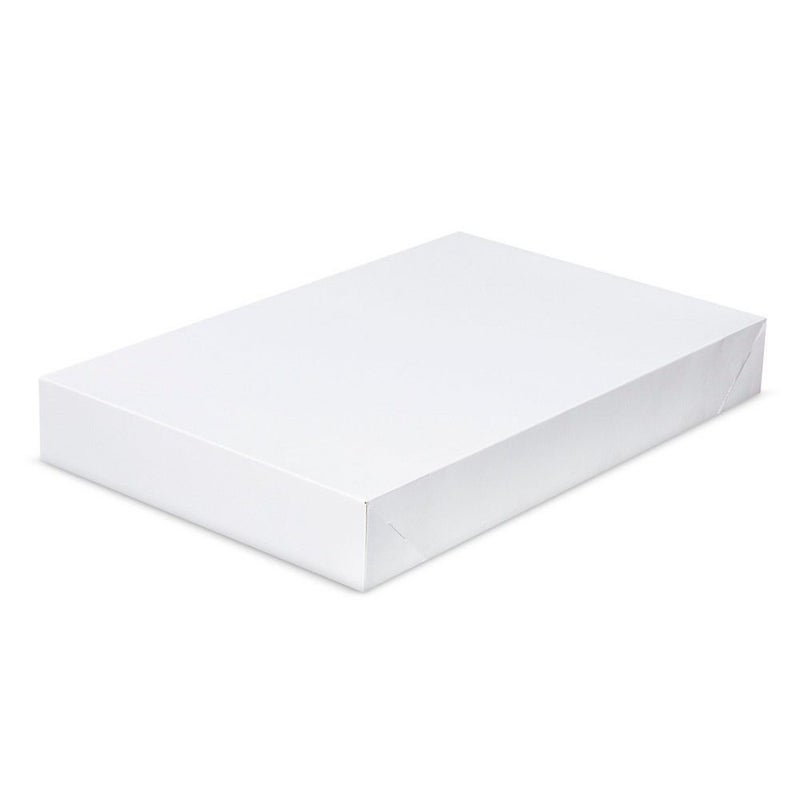 ALEF 14in x 9.5in x 2in White Shirt Gift Wrap Boxes with Lids (10-Pack),Father's Day - Image 2
